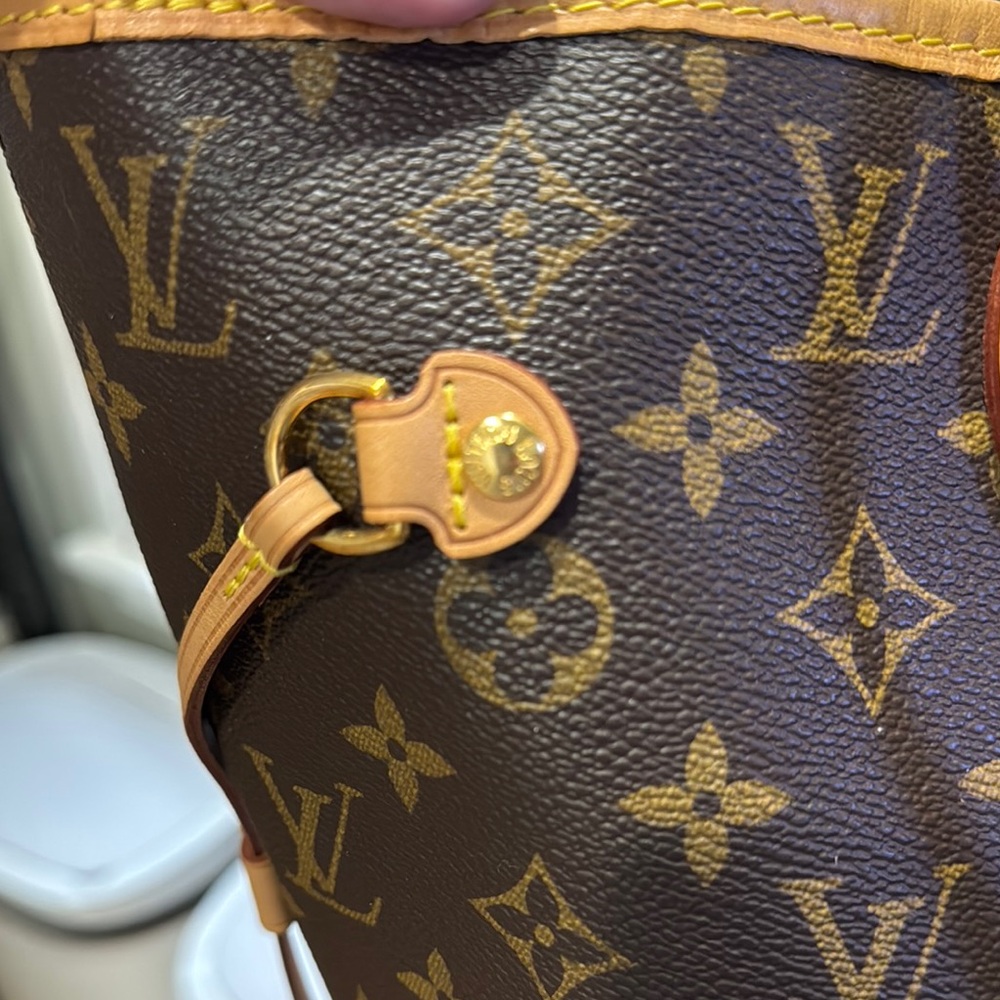 Louis Vuitton MM Neverfull Rose Ballerine Striped Lining Limited Edition - Picture 8 of 13